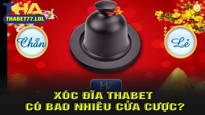 xóc đĩa thabet có bao nhiêu cửa cược 